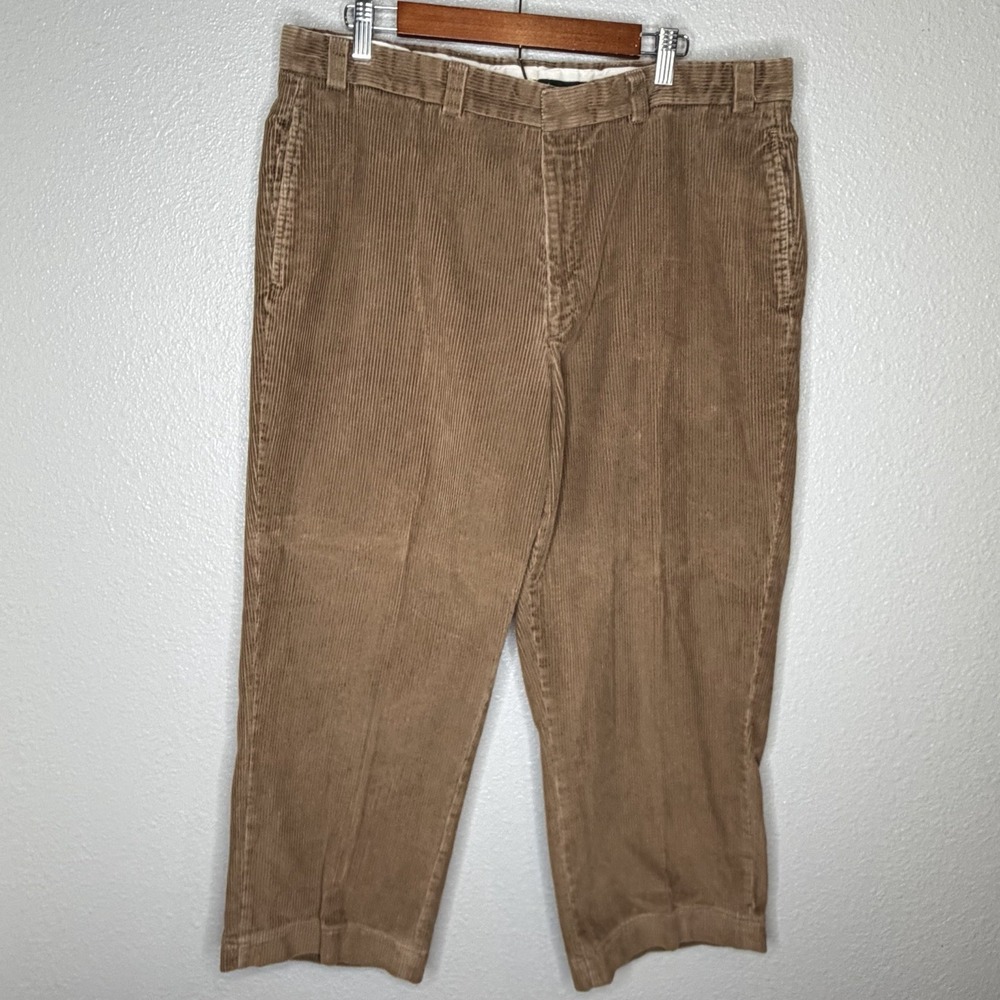 Vintage LL Bean 90s Wide Wale Corduroy Pants Mens 38x26 Skatecore Cabincore